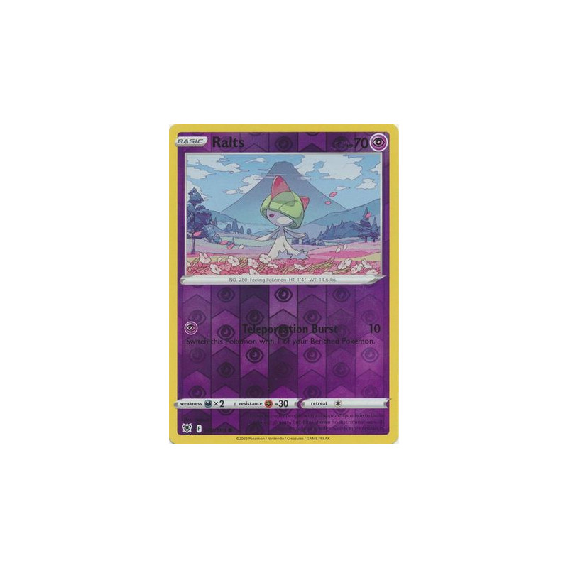 Ralts - Pokemon Astral Radiance - 60/189 - Common Reverse Holo